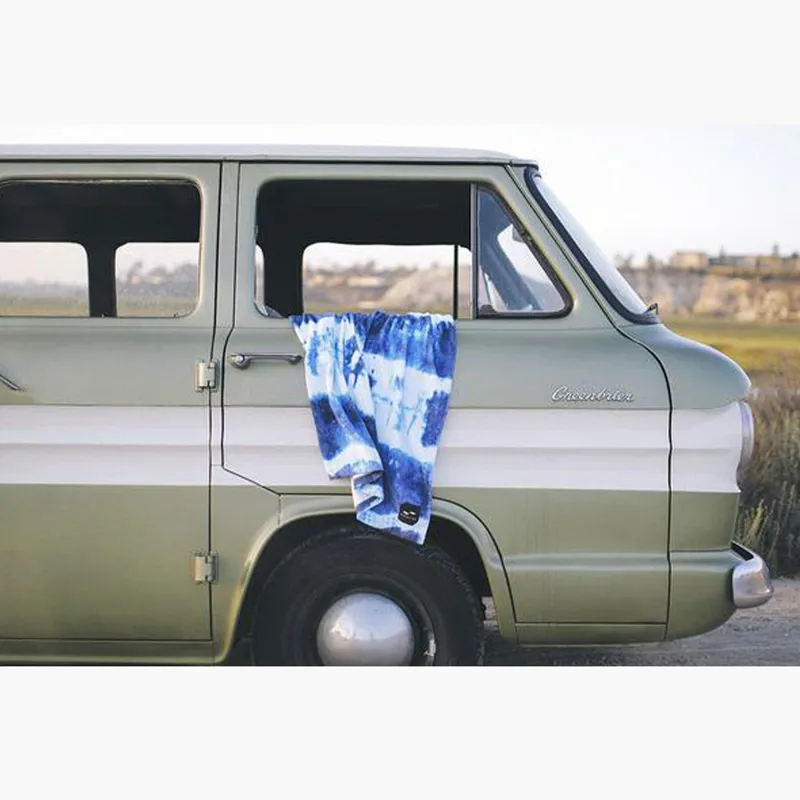 Slowtide Towel Indigo Sun-3